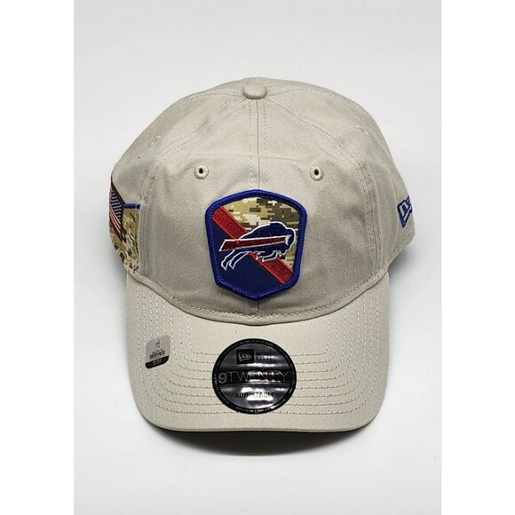 New Era 9TWENTY Buffalo Bills 2023 Salute To Service Adjustable Hat - Picture 1 of 5
